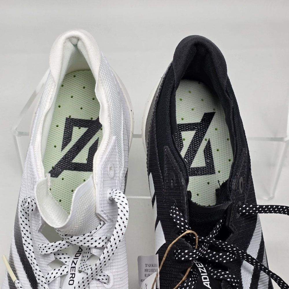 Adidas Adizero Electric Men Size 12 Cleats Snack Attack White Black IE4401 New - Picture 9 of 11